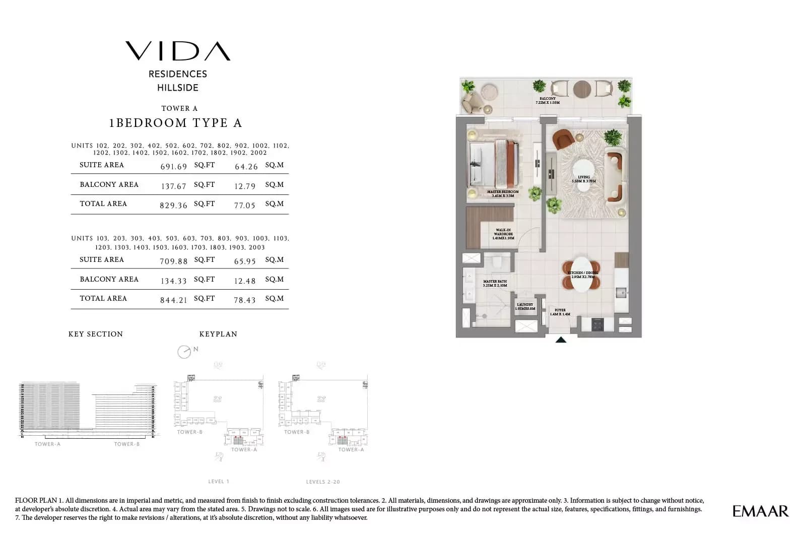 1 Bedroom Apartment