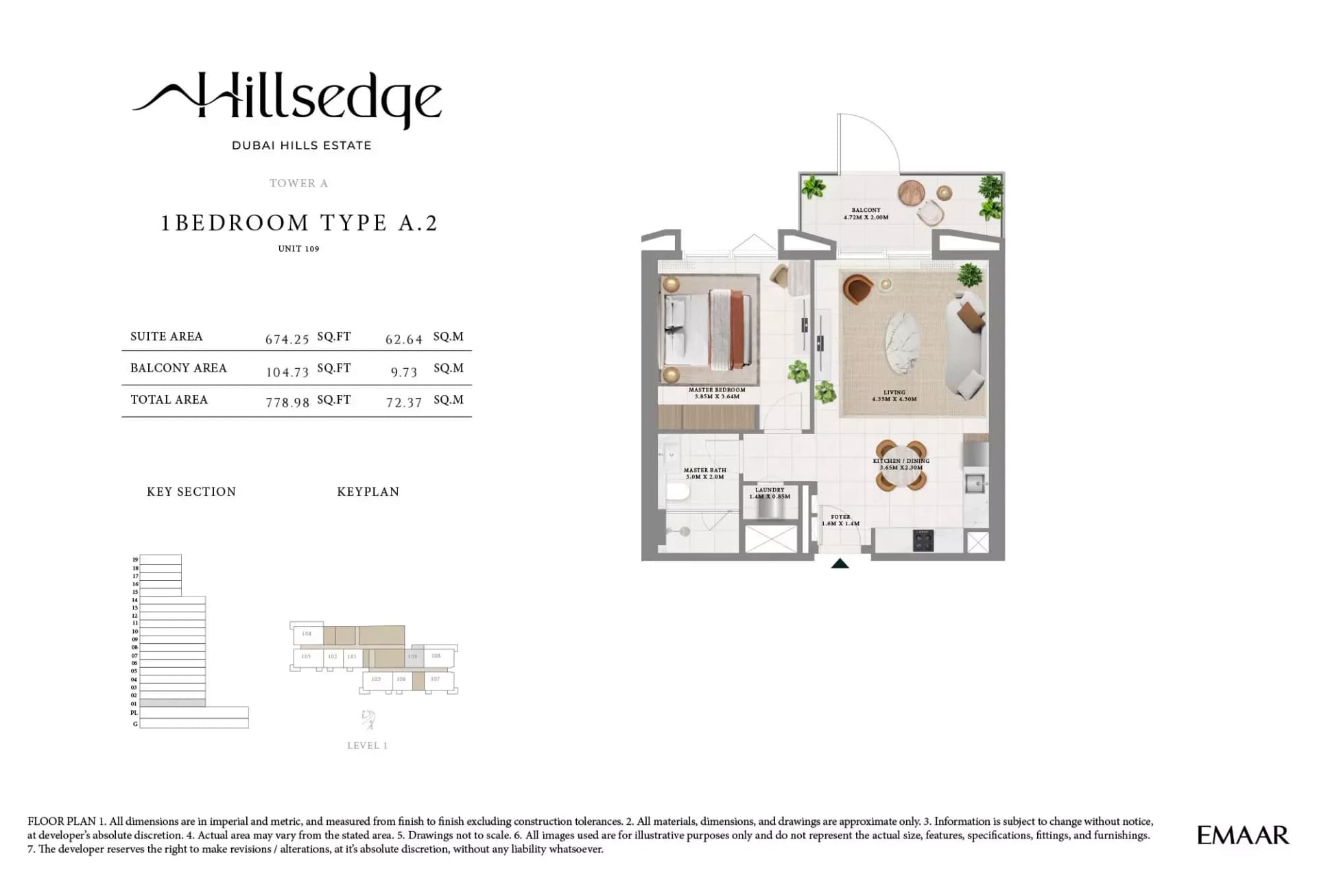 1 Bedroom Apartment