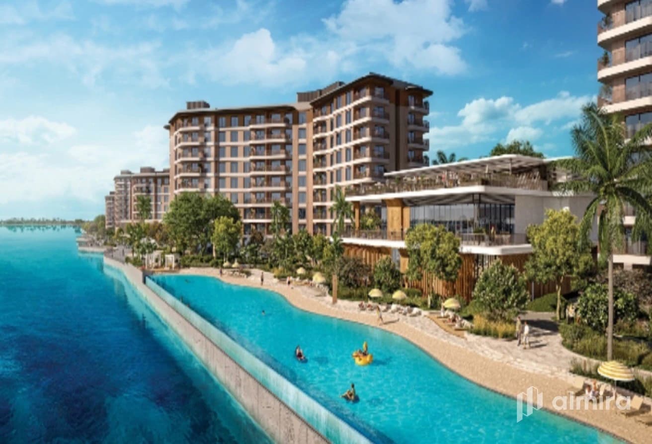 Canal and Pool View | Corner Unit | Lilac Bldg
