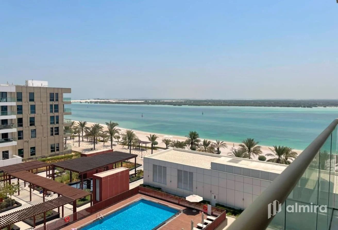 Sunrise Residences 2 | Partial Sea View | 2BR+Maid