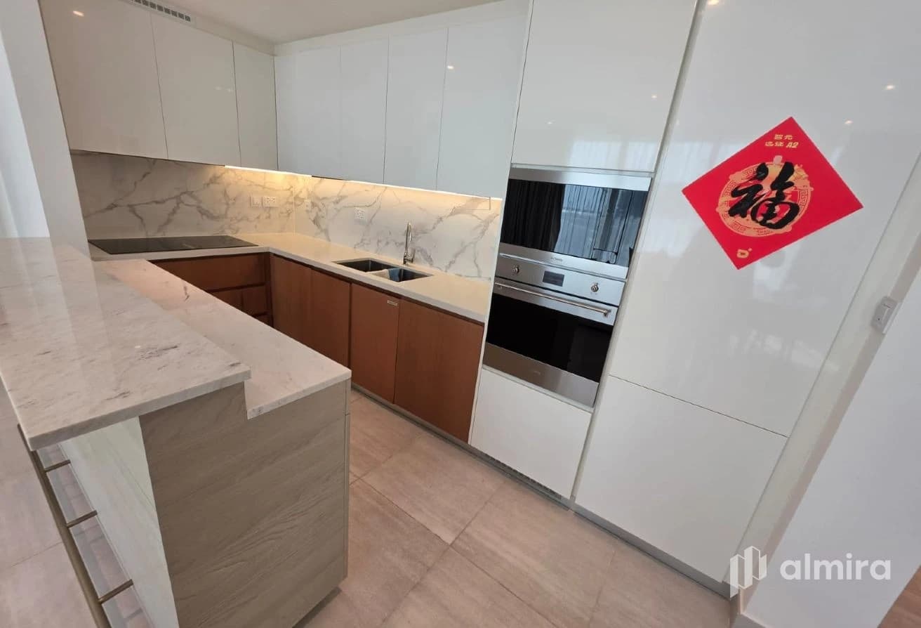 Simplex |Sea and Zayed Museum View| Semi Furnished
