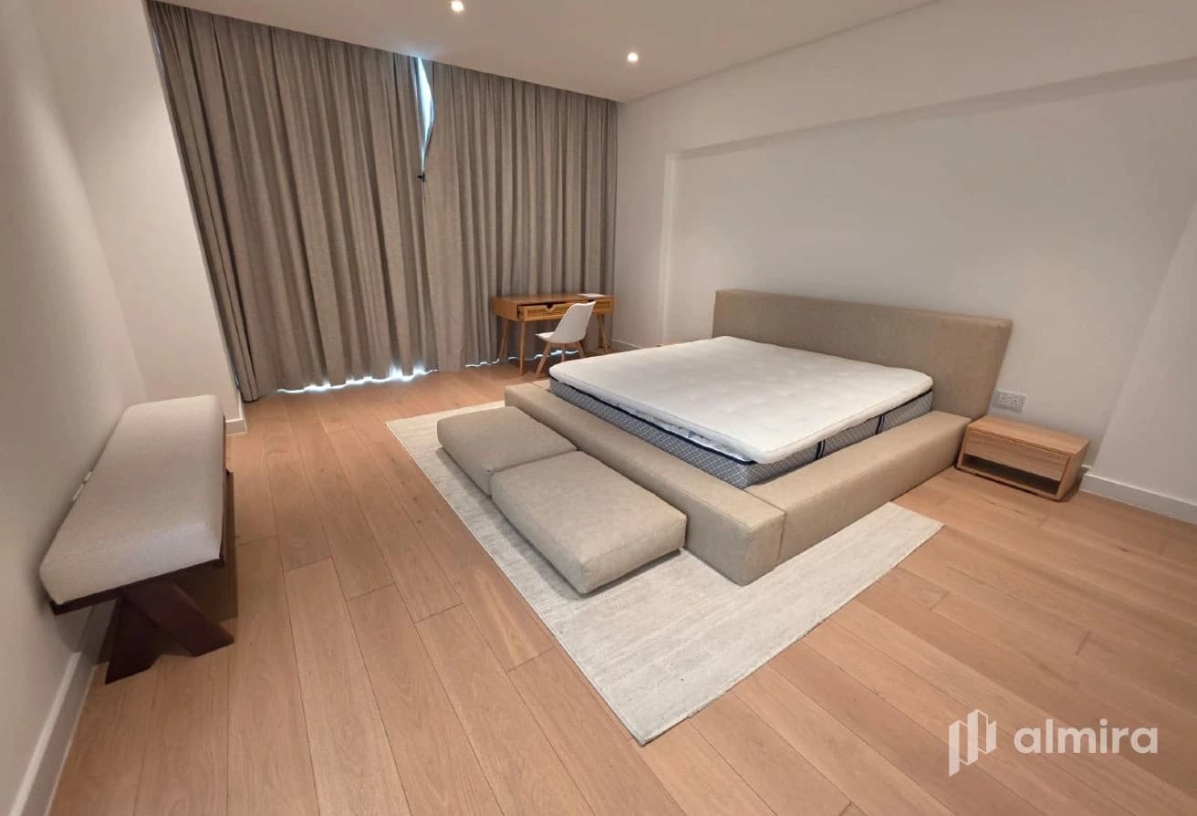 Simplex |Sea and Zayed Museum View| Semi Furnished